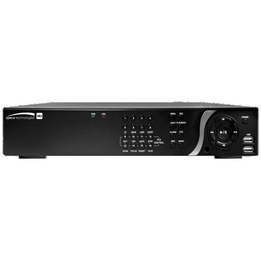 Speco Technologies 16 Channel Wall Mount NU NVR With Monitor 12TB TAA - N16WNUM12TB