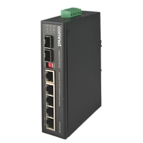 Comnet 10/100TX Drop/Insert/Repeat 4TX/2EX Self-Managed Ethernet Switch UTP model - CLFE4+2SMSU