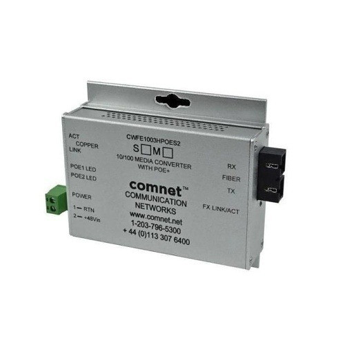 Comnet 10/100MBPS Media Converter Commercial 2 Enet TO Copper OR Coax - CNFE2EOC