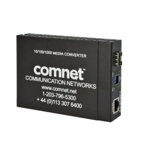 Comnet Commercial Grade 10/100/1000 Mbps Ethernet Media Converter LC Connectors 2 - CWGE2SFPM2