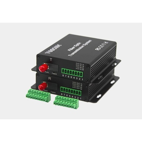 Comnet Digitally Encoded Video Receiver and Contact Closure MM 1 Fiber - FVR1C1BM1