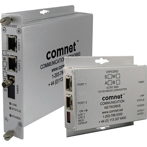 Comnet 2-Channel Digitally Encoded Video Receiver 10-Bit sm 1 fiber - FVR2001S1