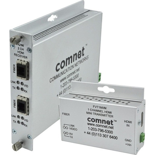 Comnet Mini Video Transmitter 24VAC Input mm 1 fiber - FVT11MAC