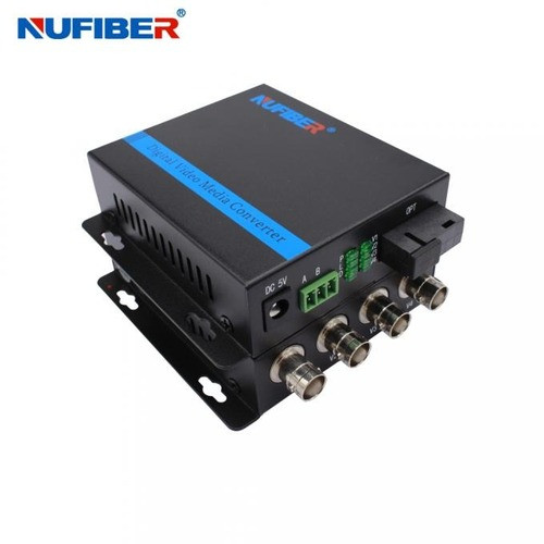 Comnet 4-Channel Digitally Encoded Video Transmitter + 4 Audio Channels mm 1 fiber - FVT40A4M