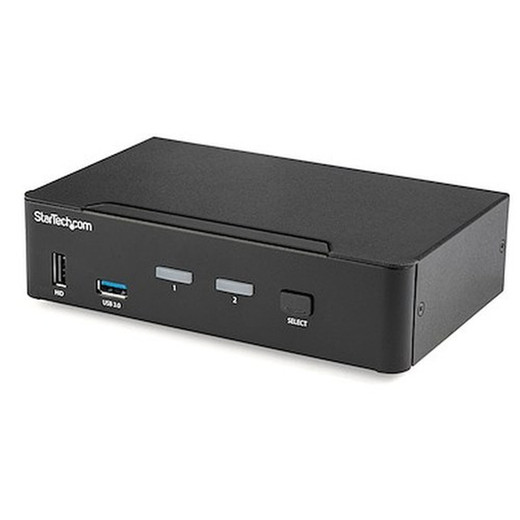 StarTech 2 Port Displayport KVM Switch W/usb HUB - SV231DPU34K