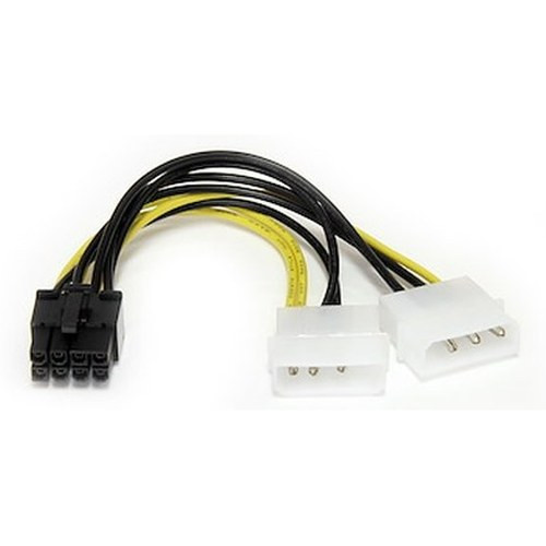 StarTech Convert A Standard LP4 Power Supply - LP4PCIEX8ADP
