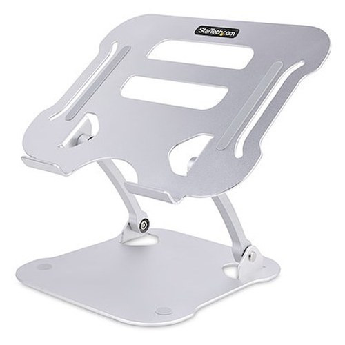 StarTech This Foldable Silver Laptop Stand - ADJ-LAPTOP-RISER