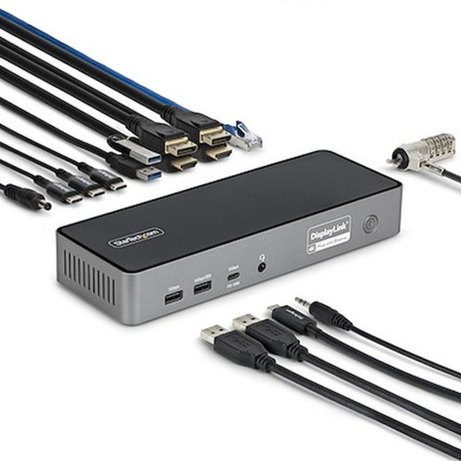 StarTech Triple-monitor Usb-c Docking Station - DK30C2DPEPRN