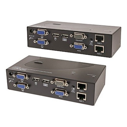 StarTech USB Dual VGA Over CAT5 KVM Extender - SV565DUTPU