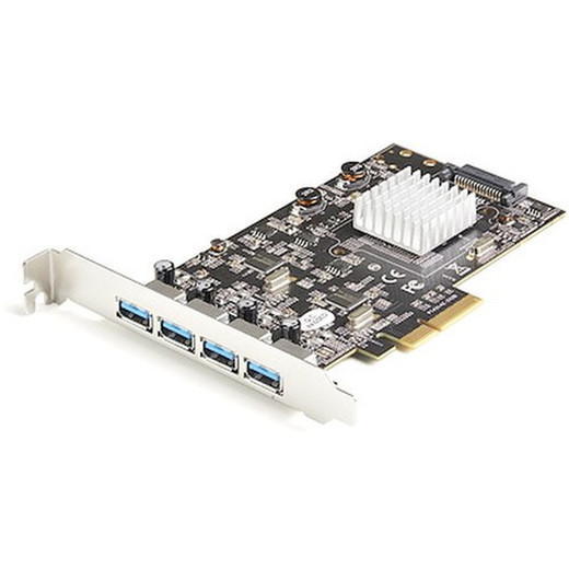 Startech 4-Port USB Pcie Card With 10GBPS/Port - - PEXUSB314A2V2