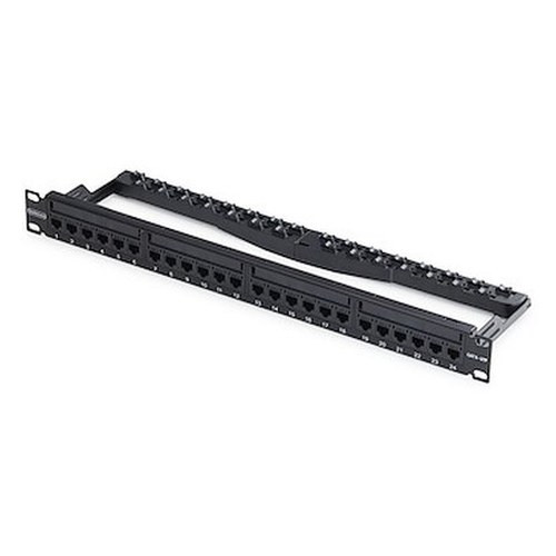 StarTech 24-PORT 1U Feed-through Patch Panel - C6PANELUTP241UFT