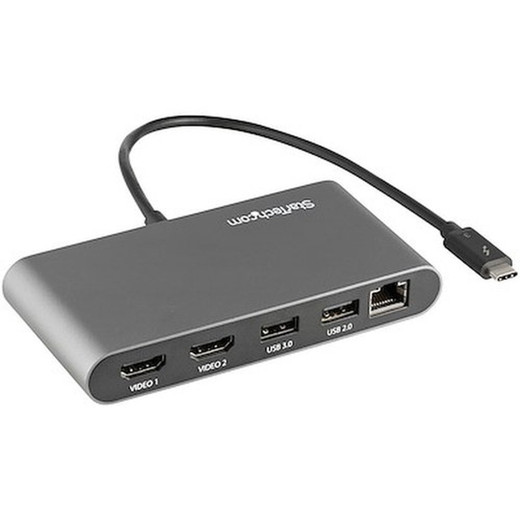StarTech Thunderbolt Mini Dock - 40GB Video & - TB3DKM2HDL