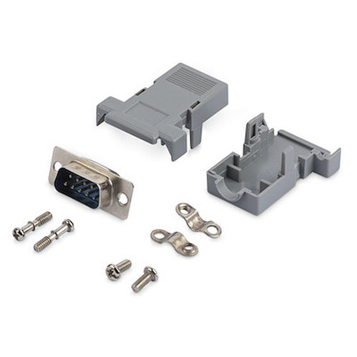 StarTech DB9 Male Solder D-sub W/ Backshell - C9PSM