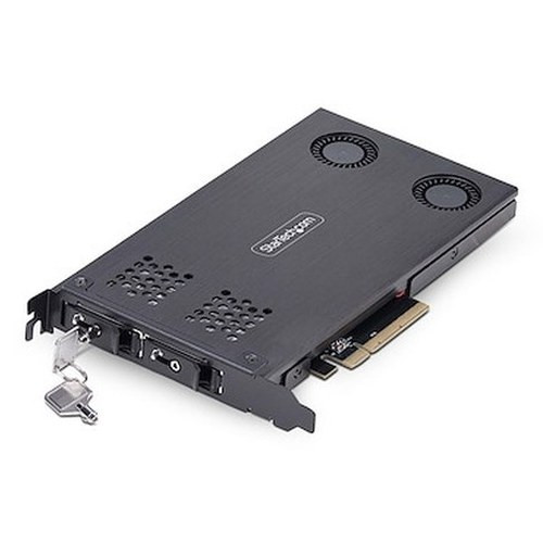 Startech Dual-Bay M.2 Nvme SSD To Pcie X8 - 2M2-Removable-Pcie