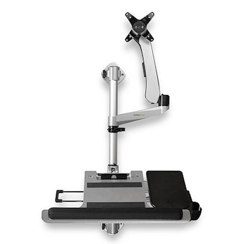 StarTech Ergonomic Wall-mounted Workstation - Vesa - WALLSTSI1