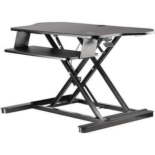 StarTech Corner SIT Stand Desk Converter With - ARMSTSCORNR