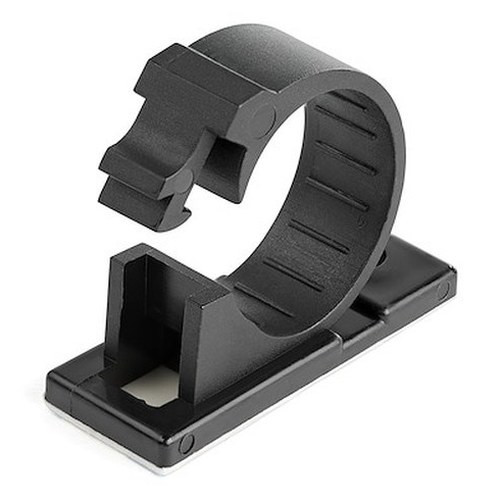 StarTech 100 Self Adhesive Cable Management Clips - CBMCC3