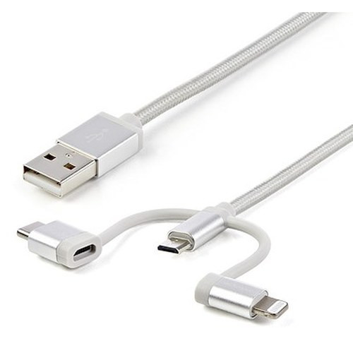 StarTech 6ft USB Multi-charging Cable - LTCUB6GR