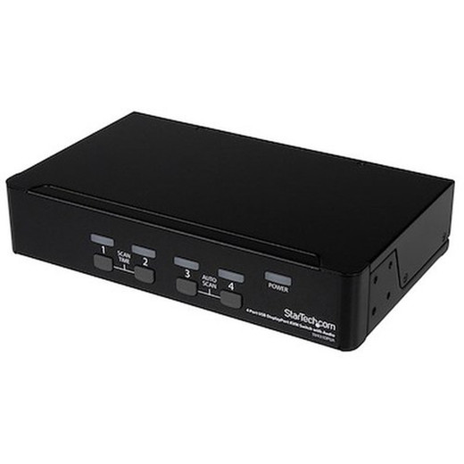 StarTech 4 Port Displayport KVM Switch USB Audio DP - SV431DPUA