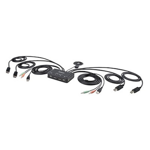 StarTech 2-PORT Dual-monitor Displayport - C2-DD46-UA2-CBL-KVM
