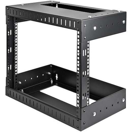 StarTech 2-POST 8U Open Frame Network Rack With - RK812WALLOA
