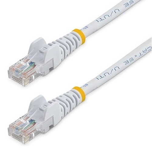 StarTech 10FT White CAT5E UTP Patch Cable - 45PATCH10WH