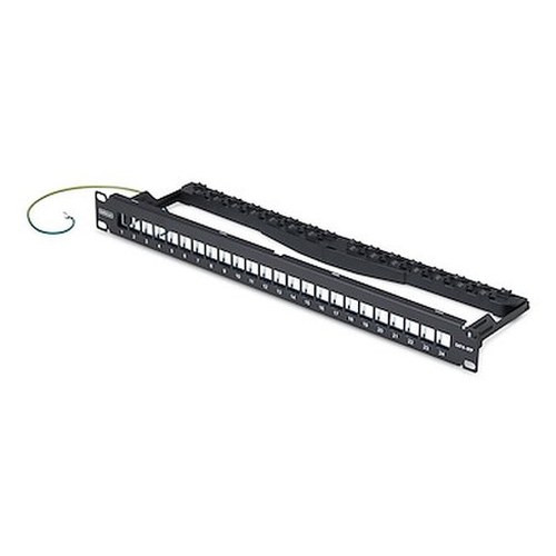 StarTech 24-PORT 1U Blank Keystone Patch Panel - C6PANELSTP241U