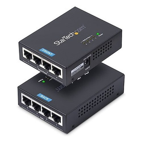 StarTech 4-PORT Gigabit Midspan POE+ Injector - POEINJ4G-US