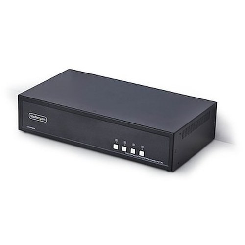 StarTech Secure 4-PORT Dual-monitor KVM Switch HDMI - CK4-HP204C