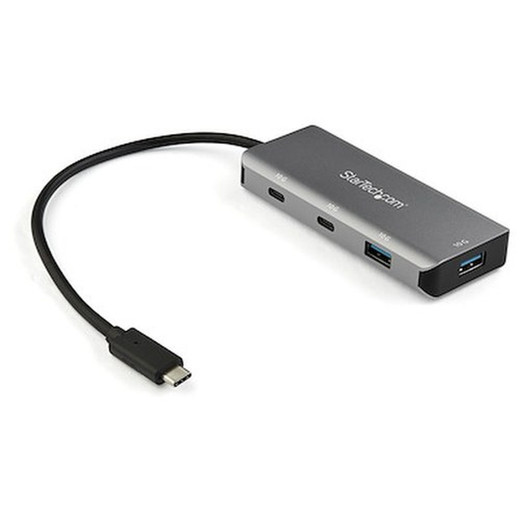 StarTech Portable 4 Port USB C HUB - USB - HB31C2A2CB