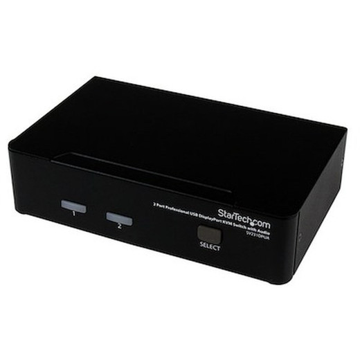 StarTech 2 Port Displayport KVM Switch USB Audio DP - SV231DPUA
