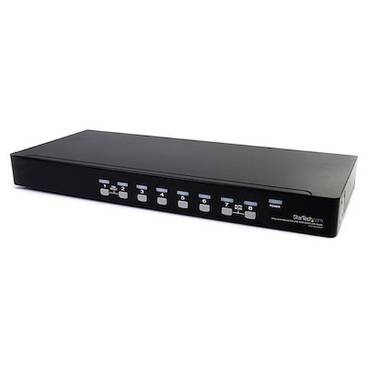 StarTech 8 Port USB VGA KVM Switch With Audio - SV831DUSBAU