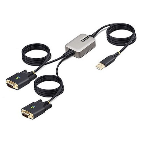 Startech 13FT (4M) 2-Port USB To Serial - 2P6FFC-USB-Serial