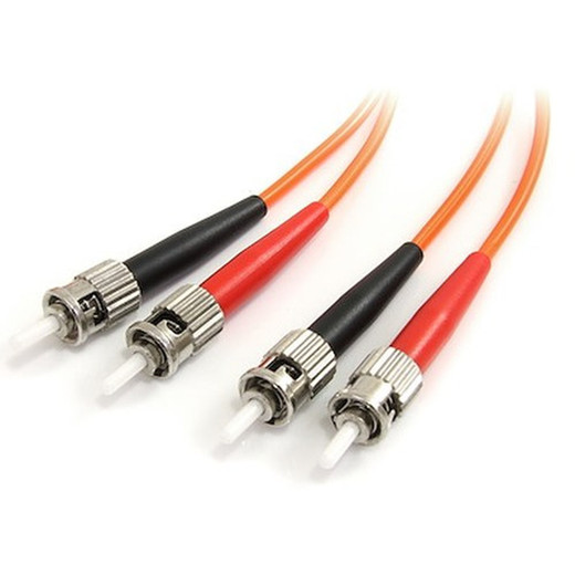 StarTech 1M Multimode Fiber Patch Cable ST - ST - FIBSTST1