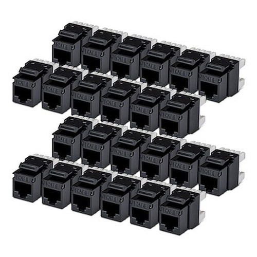Startech 24-Pack Of CAT6/CAT5E RJ45 Utp - C6KEY110180BK24PK