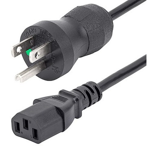 StarTech 10FT (3M) 18AWG Hospital Grade Power Cord - PXTMG10110