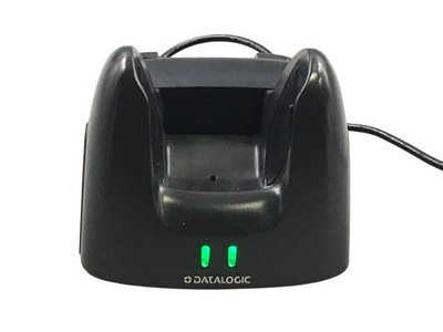 Datalogic Falcon X4 desk mount docking station 94A150057 side angle