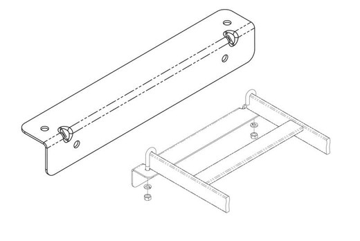 Chatsworth Wall Angle Support KIT 3/16IN; 8INW X - 11421-706