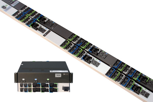 Chatsworth Basic Econnect PDU; Black; Vertical; FOR - E0-1001-C