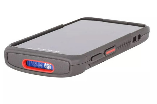 CT45P-L1N-37D1E0G Honeywell rugged handheld device side angle