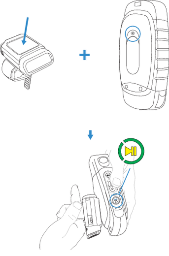 Honeywell 8680IB201-2-N Wearable Ring Barcode Scanner
