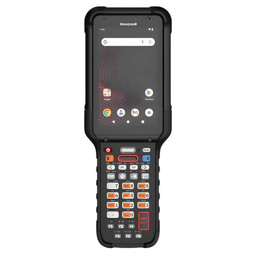 CK65-L0N-EMN212F handheld enterprise computer side angle showing durability design