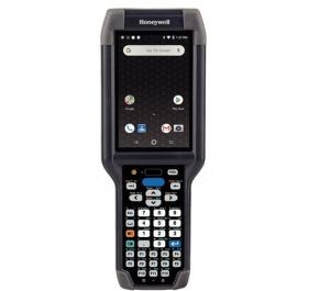 Honeywell CK65 enterprise data collection terminal side angle display screen