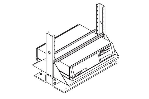Chatsworth Equipment Tie-down Bracket; 23INW; Gray - 11349-123