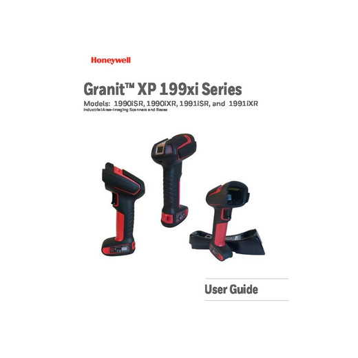 Honeywell Granit XP 199Xi 1990ISR-3-N Barcode Scanner