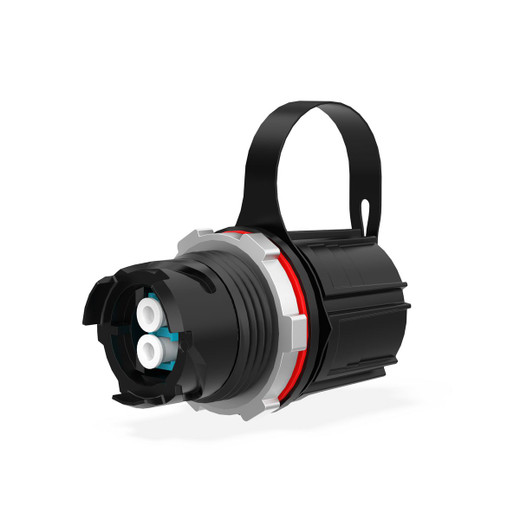 Hubbell HI-IMPACT Adapter Fiber LC Singlemode Coupler - HICL