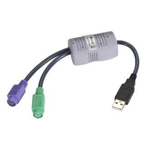 Black Box USB to PS/2 Flash-Upgradable Converter - KVUSB2PS2