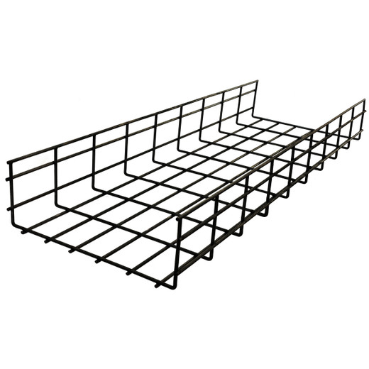 Hubbell HBT0608SBK Wire Basket Tray - 6in x 8in
