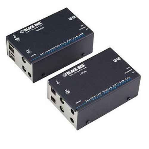 Black Box KVM Extender - Dual-monitor Dvi-d USB - ACU5502A-R3