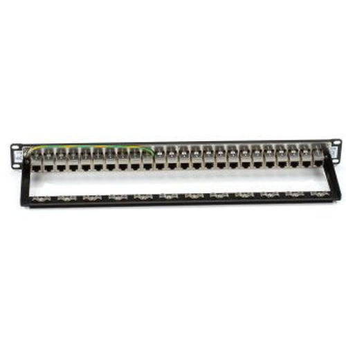Black Box CAT6 Patch Panel Feed-Through 1U Shielded - JPM814A